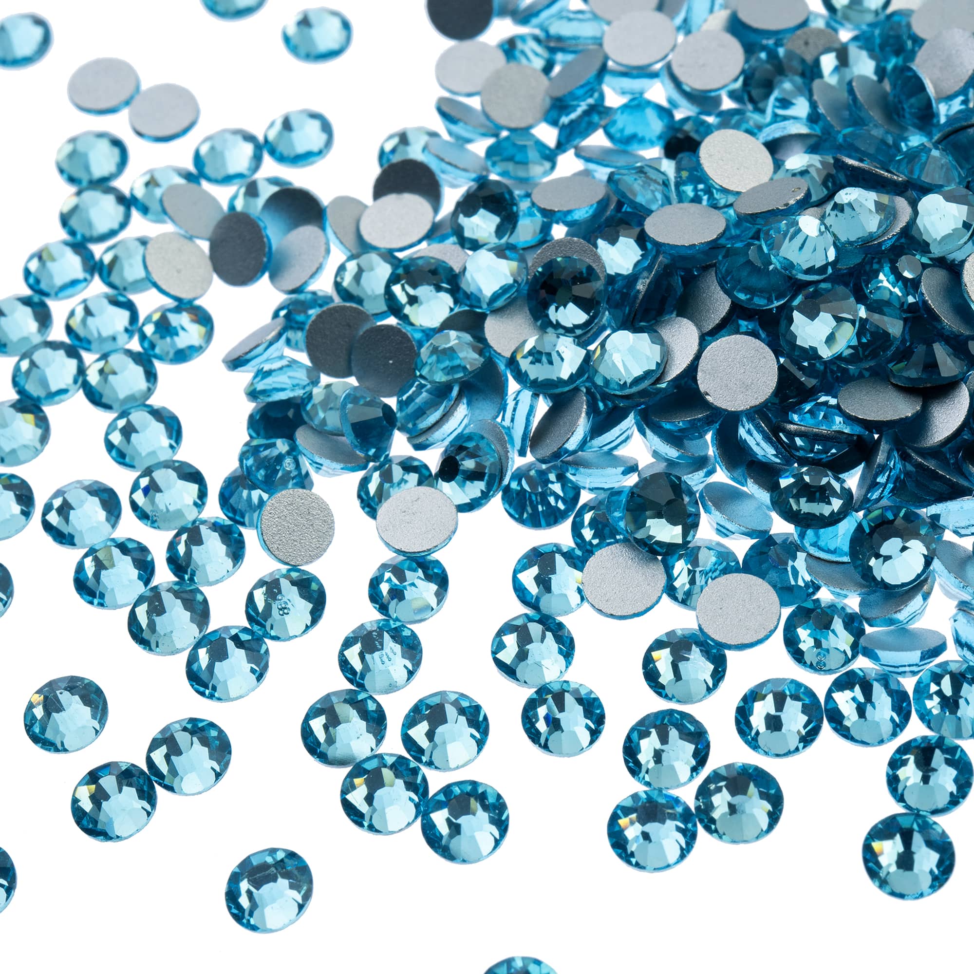 John Bead Crystal Lane SS12 Glass Round Flatback Rhinestones
